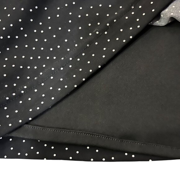 Jessica Howard Womens 14 Black Polka Dot Sleeveless Dress Used Lined - Picture 6 of 10